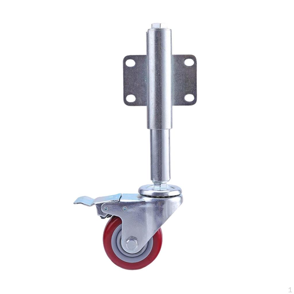 Gate Wheel Support Degree Swivel Flexible Heavy Duty Helper for Fence Gates