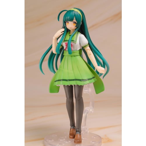 PLUM Office A (PLUM) Plafia Tohoku Zunko Mini Figure Set, Approximately 130mm Tall, 1/12 Scale, Pre-Colored Plastic Model Kit, PP229