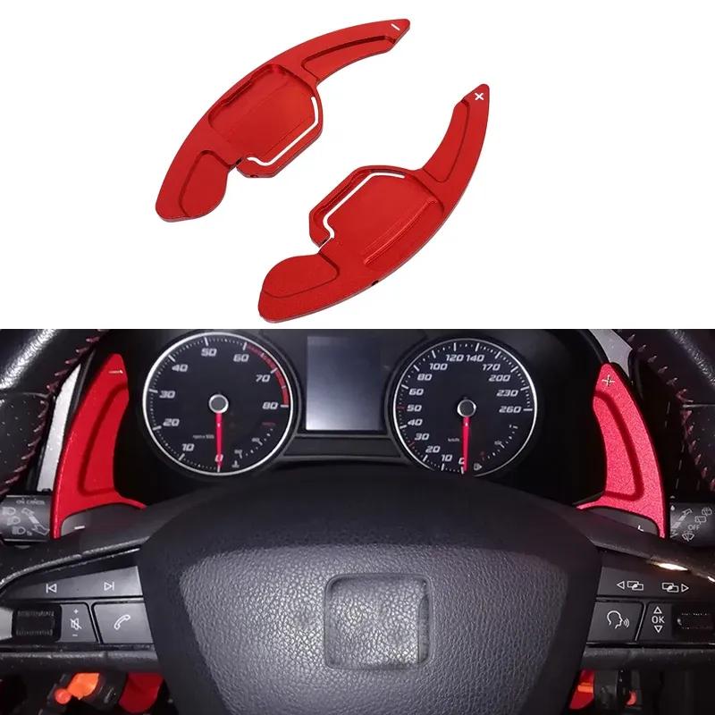 Car Steering Wheel DSG Shifter Extension Shift Paddle For Seat Alhambra Ateca Leon4 5F FR Cupra Accessories 2pcs