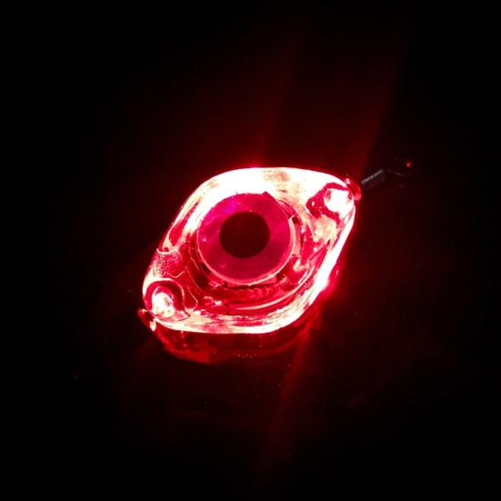 Realistická rybí atrakce s rybím okem a dvojitým otočným vodotěsným ponorným mini super jasným venkovním rybolovem podvodní LED lampa na sběr návnad