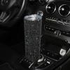 500ml Diamond Crystal Car Bottle Stainless Steel Water Bottle Bling Rhinestones Vacuum Flasks Coffee Cup Tumbler Car Accessories
