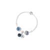 Pandora Fashion Classic 925 Silver Bracelet Women's Blue PDL0204