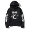 Ghostemane Gothic Graphic Hoodie Men Hip Hop Oversized Sweatshirt Male Vintage Clothes Mens Rock Streetwear Men's Casual Hoodies