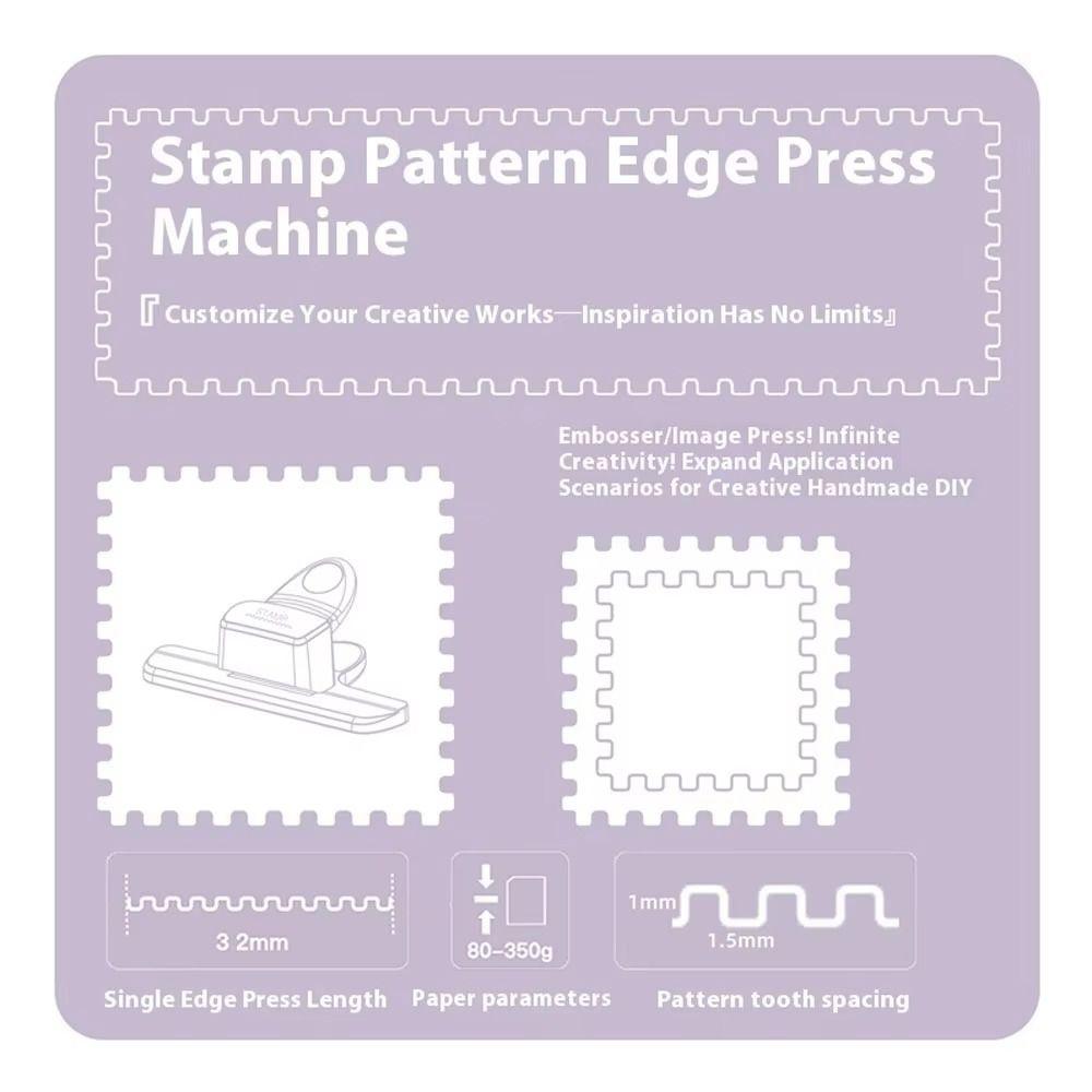 DIY Tool Paper Cutting Machine Loose-leaf Labels Pattern Edge Pressing  Gift Packaging
