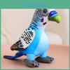 Realistic Parrot Plush Toy For Kids Photo Prop Decoration 25cm Short Plush Stuffed Bird Doll
