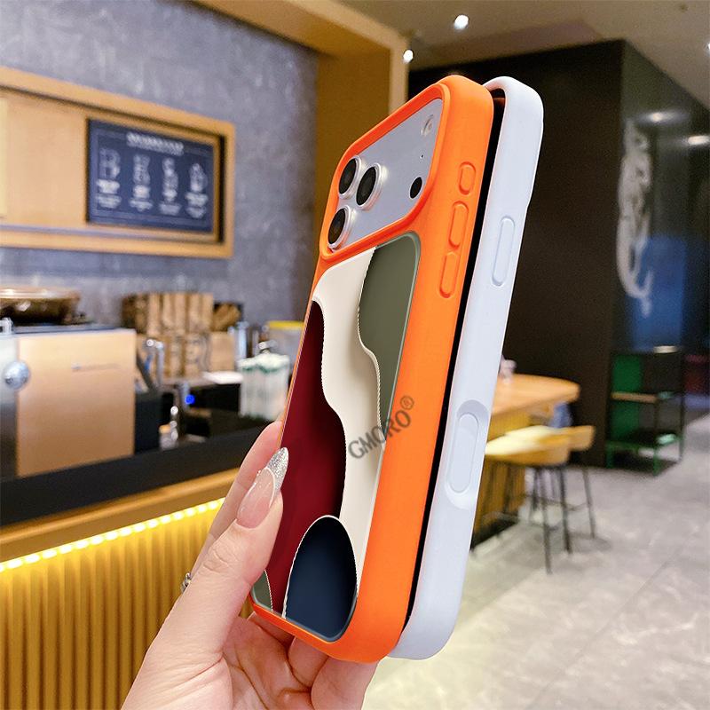 TK best-selling artistic flowing sand wave pattern phone case, Apple 17pm liquid silicone case, 16 high-value protective cover