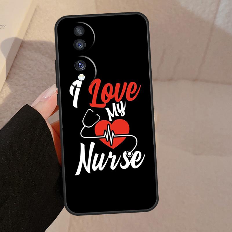 

Nurse Medical Health Heart For Honor Magic 8 7 6 5 Lite Case For Honor 400 Pro 200 50 70 90 X8c X8b X9d X9b X9c Win RT Honor X9c