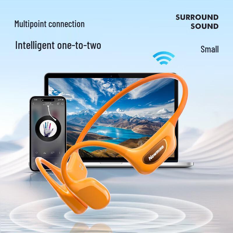 Newman H70 Pro Wireless Open-Ear Bone Conduction Sport Headphones