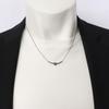 Knot Sterling Silver 925 [Lara Christie] Women's Necklace, Design, [BLACK Label]