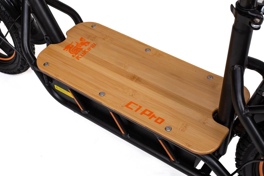 KuKirin C1 Pro Elektrisk Scooter, 500W Motor, 26AH Batteri, Tophastighed 45 Km/t, Rækkevidde 100 Km, Med Kurv Og Bagsæde