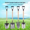 Large Manganese Steel Gardening Shovel for Digging, Planting Trees, Flowers, Vegetables – Thickened Iron for Agricultural Use