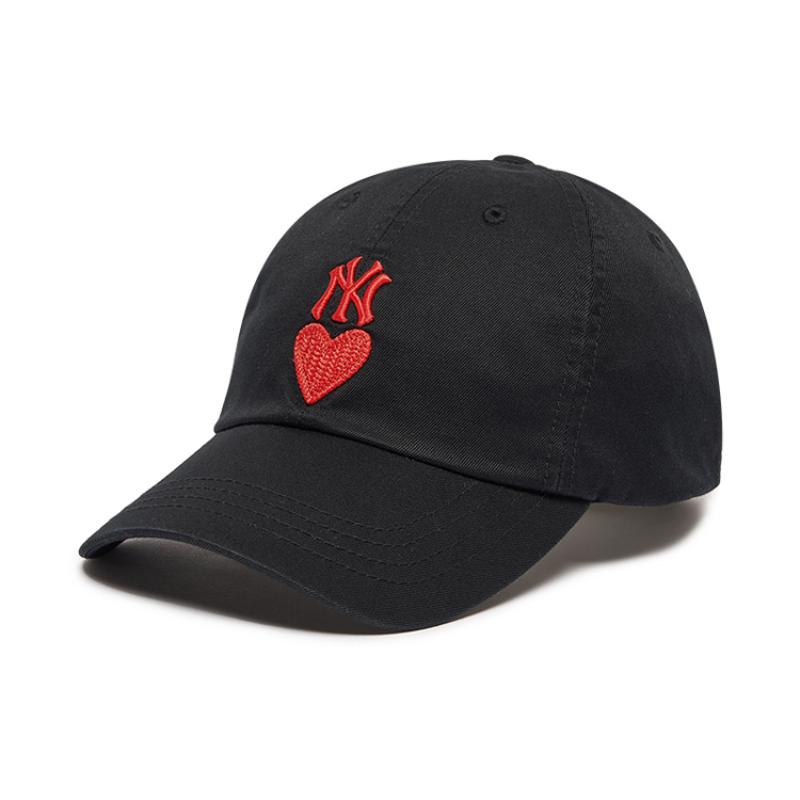 MLB Cotton Baseball Caps Unisex Fashion 3ACP0091N-50BKS