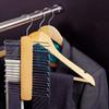Wooden Tie Rack 20 Bar Scarf Hook Multifunctional Tie Hanger  Home