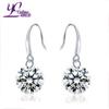 Yadlai Korean Crystal Inlaid Gemstone Earrings