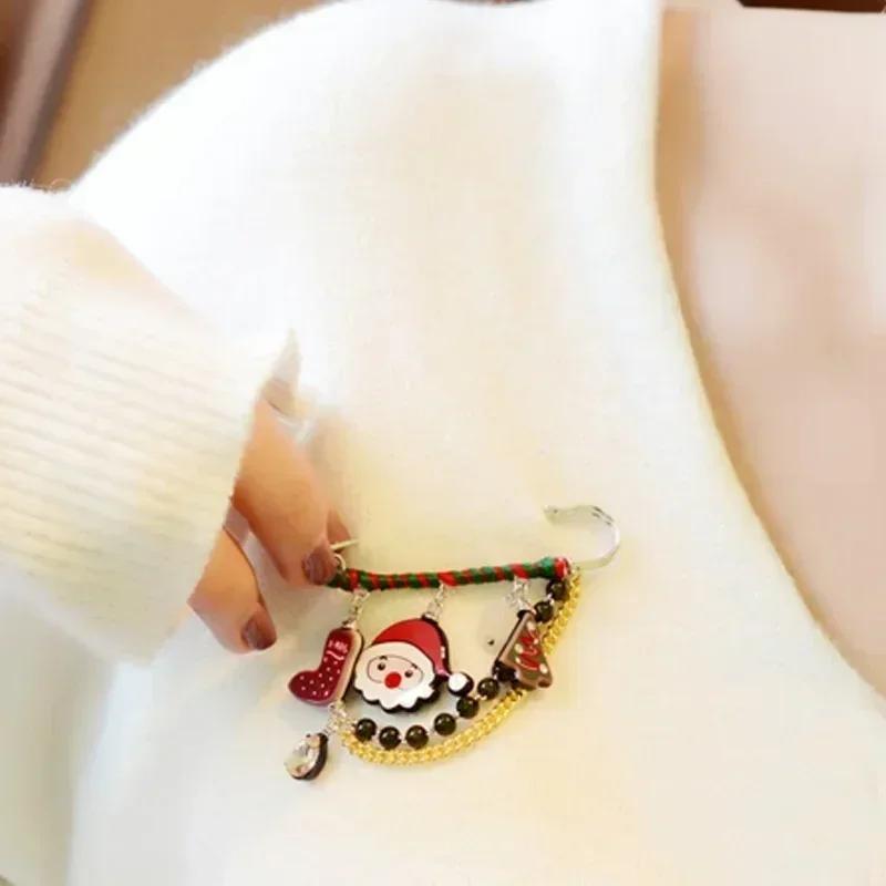 3 Hole Brooches for Jewelry Making DIY Creative Accessories Women's Handmade Pins and Brooches 64*16 Mm 2024