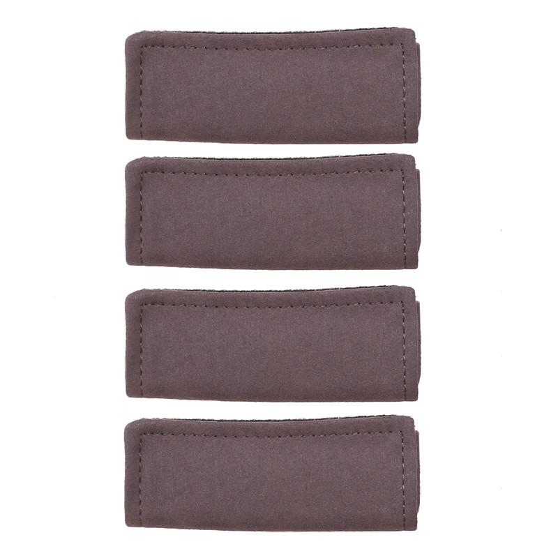 Car Roof Armrest Soft Suede Cover Auto Interior Pull Handle Gloves Protection Tools Ceiling Handle Protective Covers Accessories