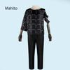Anime Cosplay Jjk Unisex Mahito Black Outfits Uniform Suit For Halloween Carnival Mahito Cosplay Costume