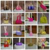 34 Styles Fashion Dollhouse Kids Toys 1/6 Doll Accessories Lady Plastic Bag Dolls Handbag Purse