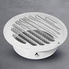 Round Ducting Air Ventilation Cover Wall Vent Cover Stainless Steel Air Outlet Vent with Builted-in Mesh Easy To Install