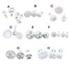 3 PCS DIY Fondant Stamps Multi-Shape Baking Accessories for Fondant Cake Cookie