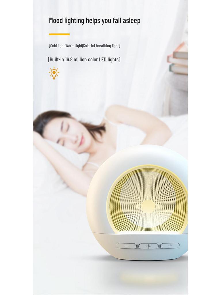 High-Quality Mini Bluetooth Speaker with Night Light - Loud Volume, Perfect for Home Decor and Gifts