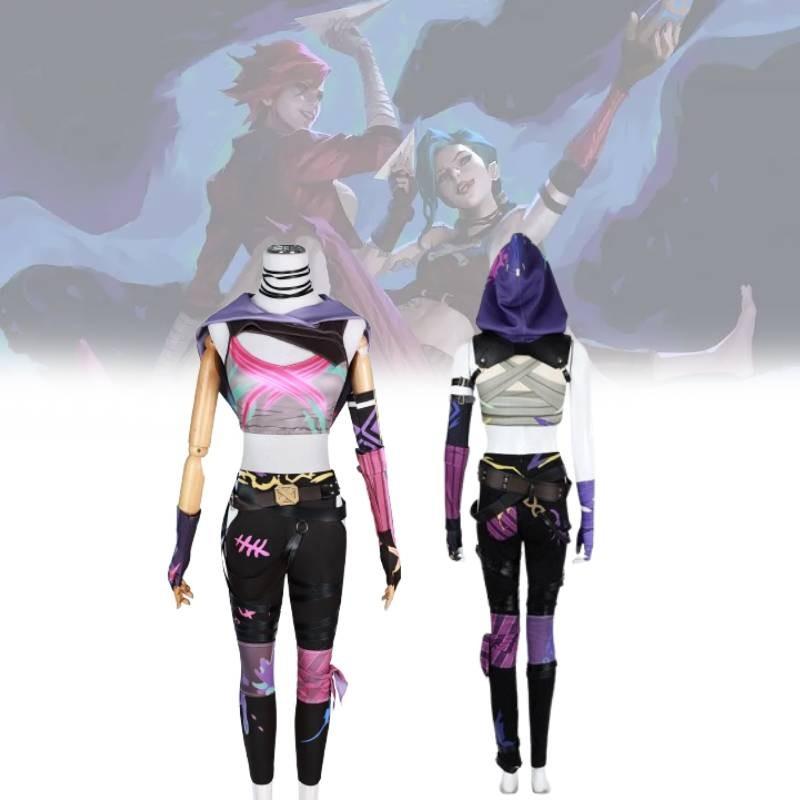 Of Arcane League Legends Jinx Cosplay Costume Authentic Arcane Anime Character