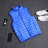 Men's Vest Autumn and Winter Warm Velvet Sleeveless Vest Outer Wear Warm Thin