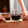 Kaffekanna i glas Stor kapacitet hög borosilikat värmebeständig kalltålig glaskanna Uppvärmning hushåll kallbryggningskanna Handbryggningskanna