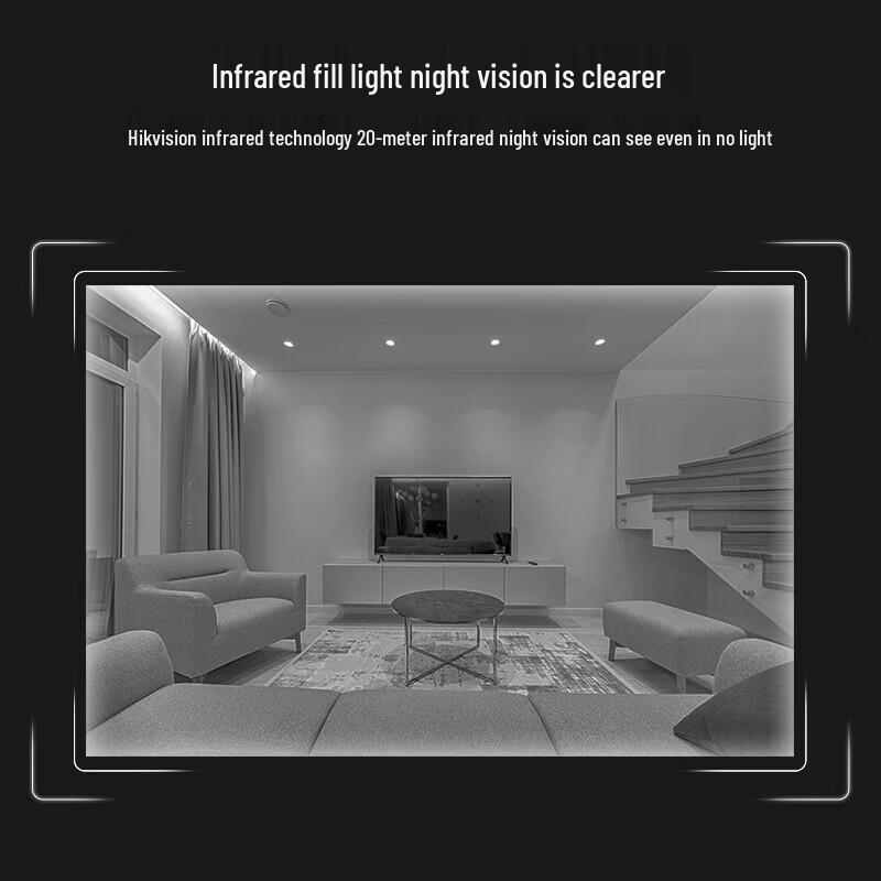 Hikvision 2MP PoE IR Night Vision Fixed Dome Camera