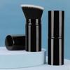 Travel Portable Large Retractable Brush Makeup Brush Oblique Head Foundation Brush Painting Soft Nylon Hair Beauty Tool