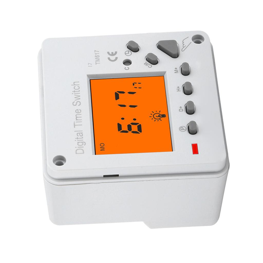 Digital Electric Durable Programmable Smart Control Switch Timer with Backlight Display(220V)