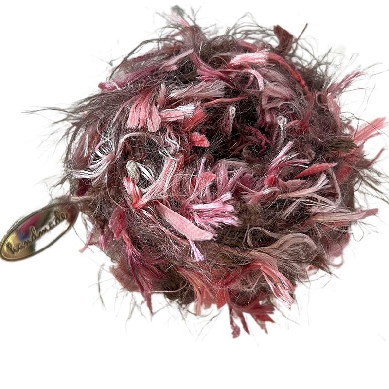 80g/ball Butterfly Yarn Wool Soft Blended Yarn Mohair Hand Dyed Yarn DIY Knitted Crochet Scarf Hat Sweater and Bag