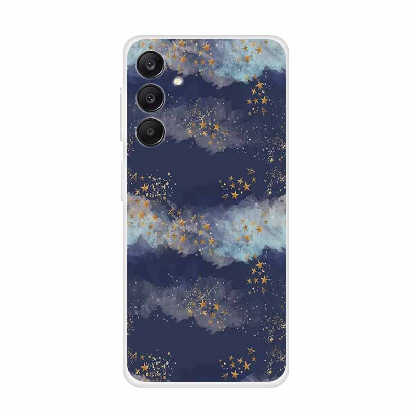 Marble Patterns Phone Case for Samsung A25 Soft Transparent TPU Clear Cover for Samsung Galaxy A 25 Protective Silicone Shell