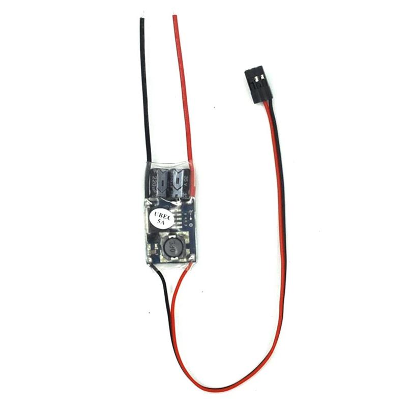 A96I-UBEC 5V BEC Full Shielding Antijamming Switching Regulator For FPV RC Drone Receiver Power Supply