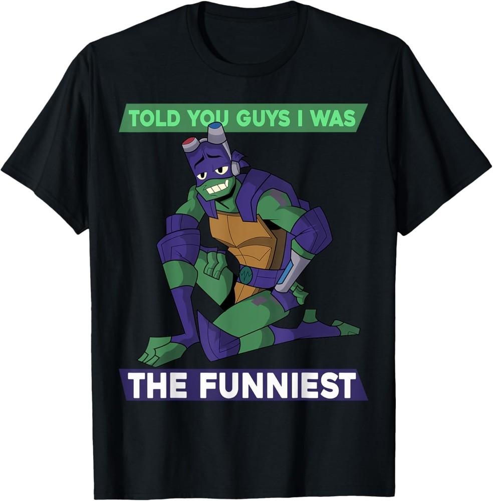 Mutant Ninja Turtles - Donatello I was The Funniest Turtle T-Shirt Unisex T-Shirt M