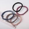 3-in-1 High Elasticity Basic Hairpin for Simple Ponytail Bun Headband Small Elastic Knots Cute Girl Hair Ribbon