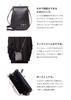 Seal Kiss Lock Shoulder Bag for Clasp Crossbody Mini Shoulder Men, Closure, Bag, Bag, Small, Waterproof, PS-194BK