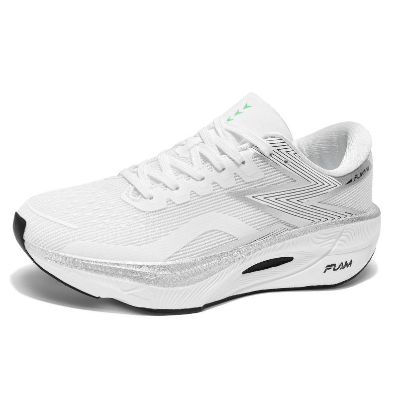 

2025 sports shoes men s running shoes new men s shoes flying burning carbon board marathon running shock absorption breathable exercise 45