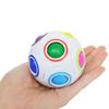 1Pc Magic Rainbow Press Ball Decompression Football Puzzle Cube Toy per bambini ZKStar ZH