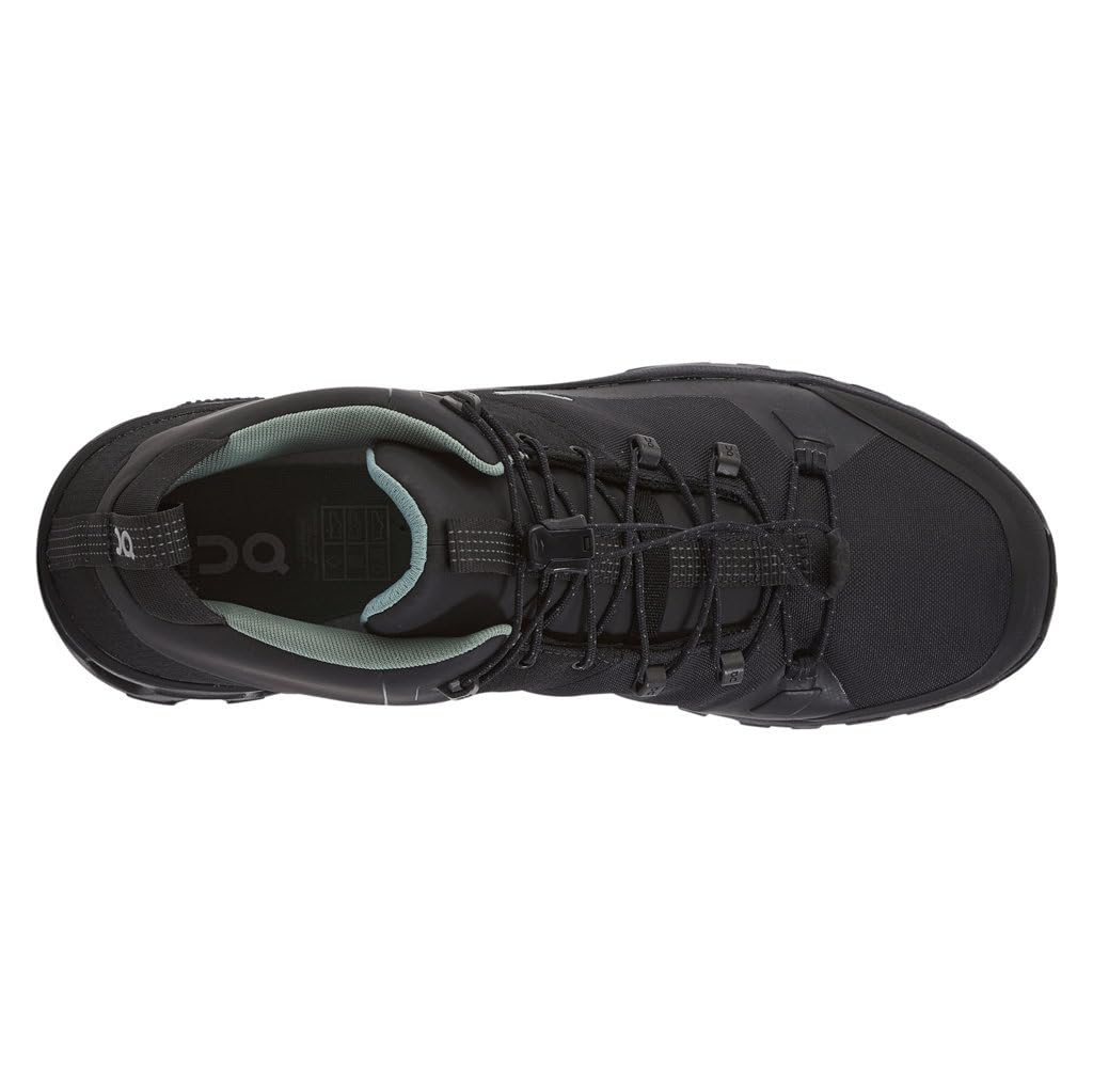 On Cloudtrax Waterproof Hiking Size Cm Shoes, Women's, Black, 23.0