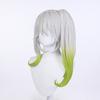 Cosplay Accessory - Shumi Grass Wig - Silver-white with Gradient To Light Green Ponytail Cosplay Wig