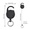Anti-theft Retractable Keychain Extending Length 23'' Retractable Badges Holder