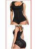 Tummy Control Butt Lift Sculpting Bodysuit with Zipper
