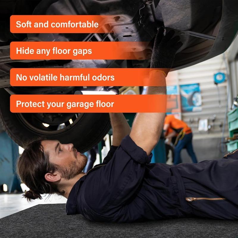 Oil Drip Mat Durable Reusable Washable Waterproof Back Garage Oil Spill Mat Prevent Oil Drain Pan Spills Under Car Oil Leak Mat