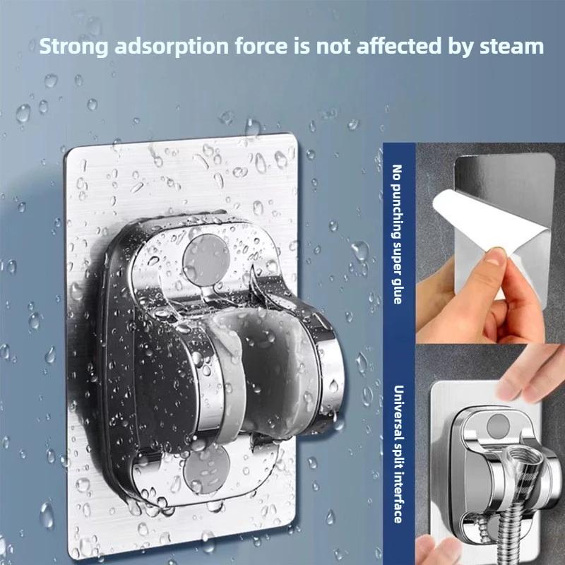 5 Modes Pressure Boost Shower Head Multifunction Adjustable Large Water Shower Nozzle Massage Bathroom Accessory Rain Shower