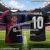 Camiseta de Fútbol Commemorativa Edición Fan Lamine Yamal Para Niños Secado Rápido Transpirable Camiseta de Fútbol Para Deportes Ropa de Exterior