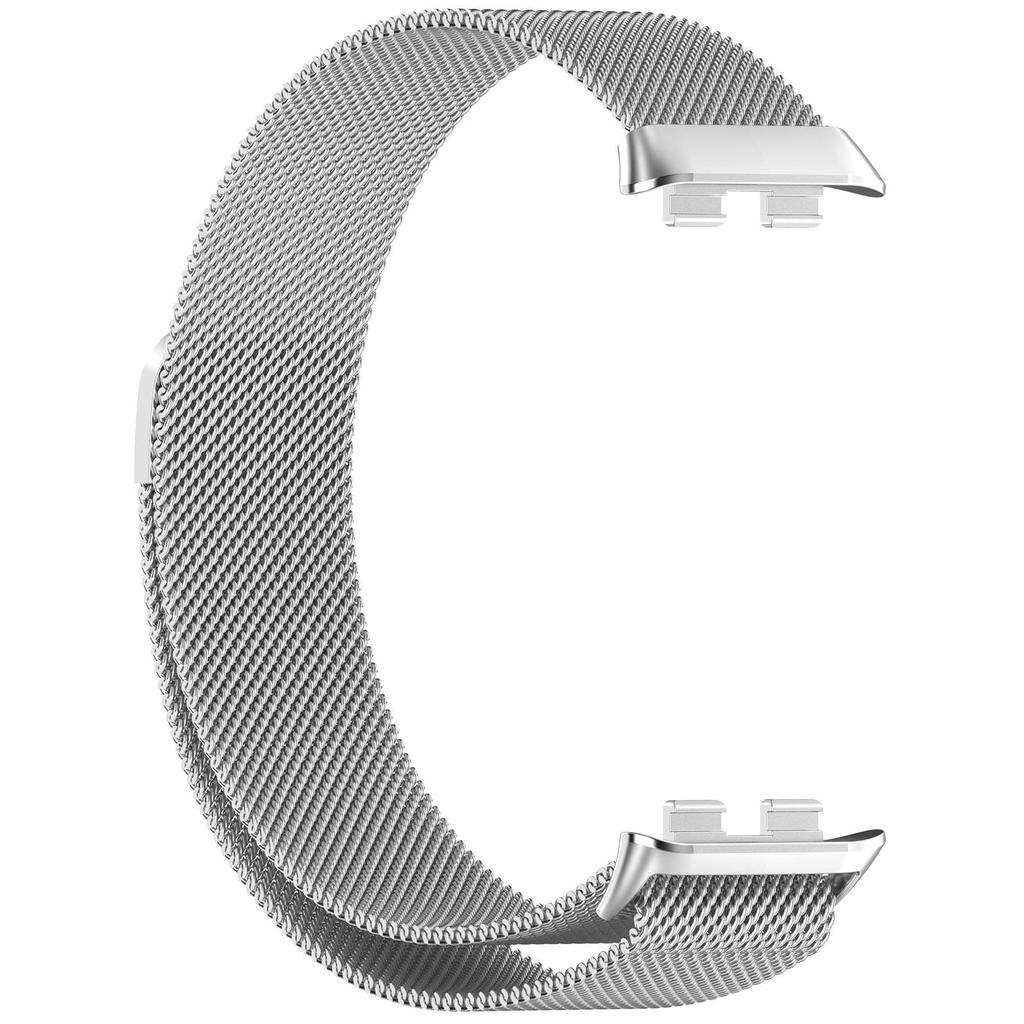 Huawei Band 10 Mailänder Armband: Magnetisches Metall-Armband für Huawei Smart Band 9/8