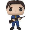 Figurine Funko Pop! Fallout: Unique Survivant - FUNKO - Pop! Games - Mixte - Intérieur - Bleu - 10 cm