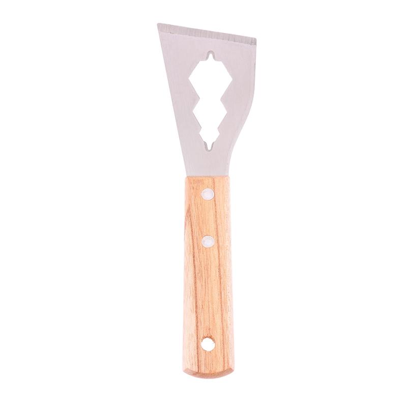 Dust Scraper Putty Knife Wall Covering Tool Decoration Multifunctional Shovel Putty Knife With Wooden Handle