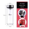 Xinuo Insulated Stainless Steel Tea Tumbler with Infuser